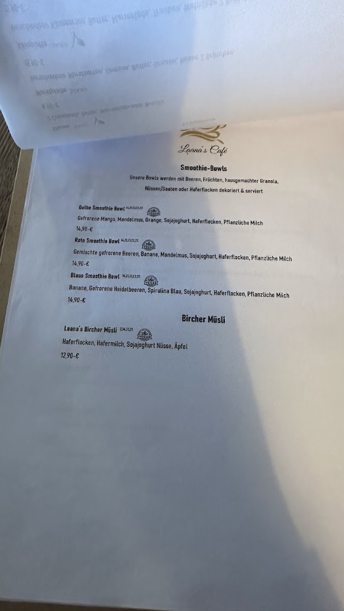 Laana's Café Photo Menu 10