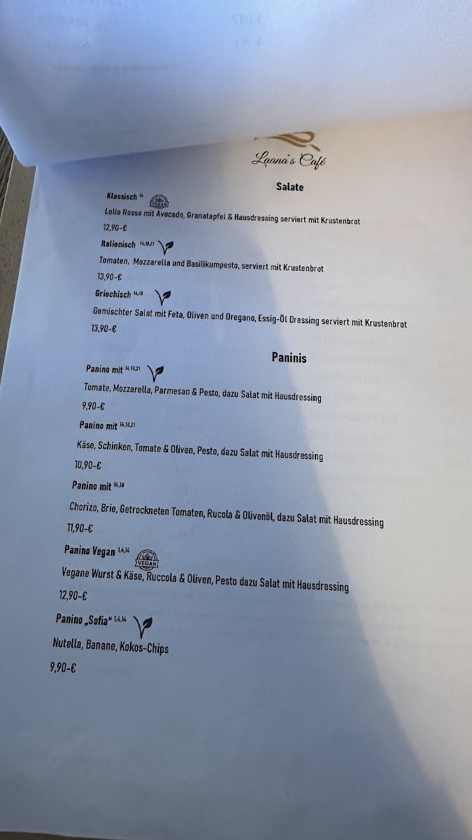 Laana's Café Photo Menu 8