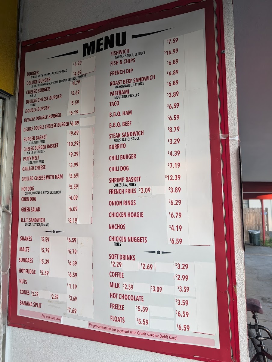 Big Al's Drive In Photo Menu 3