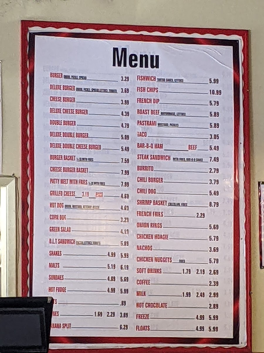 Big Al's Drive In Photo Menu 4
