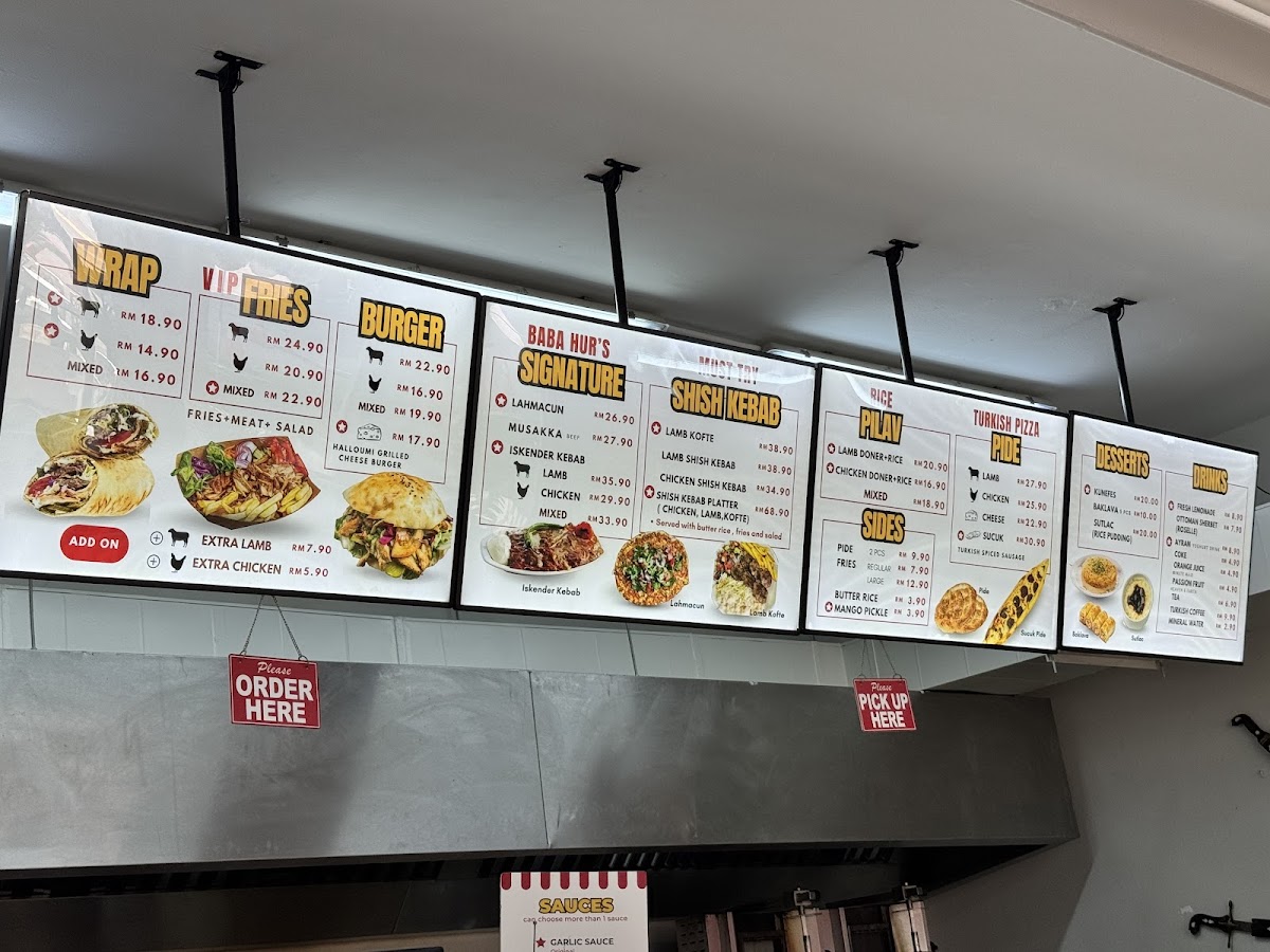 Baba Hur Turkish Food Photo Menu 3