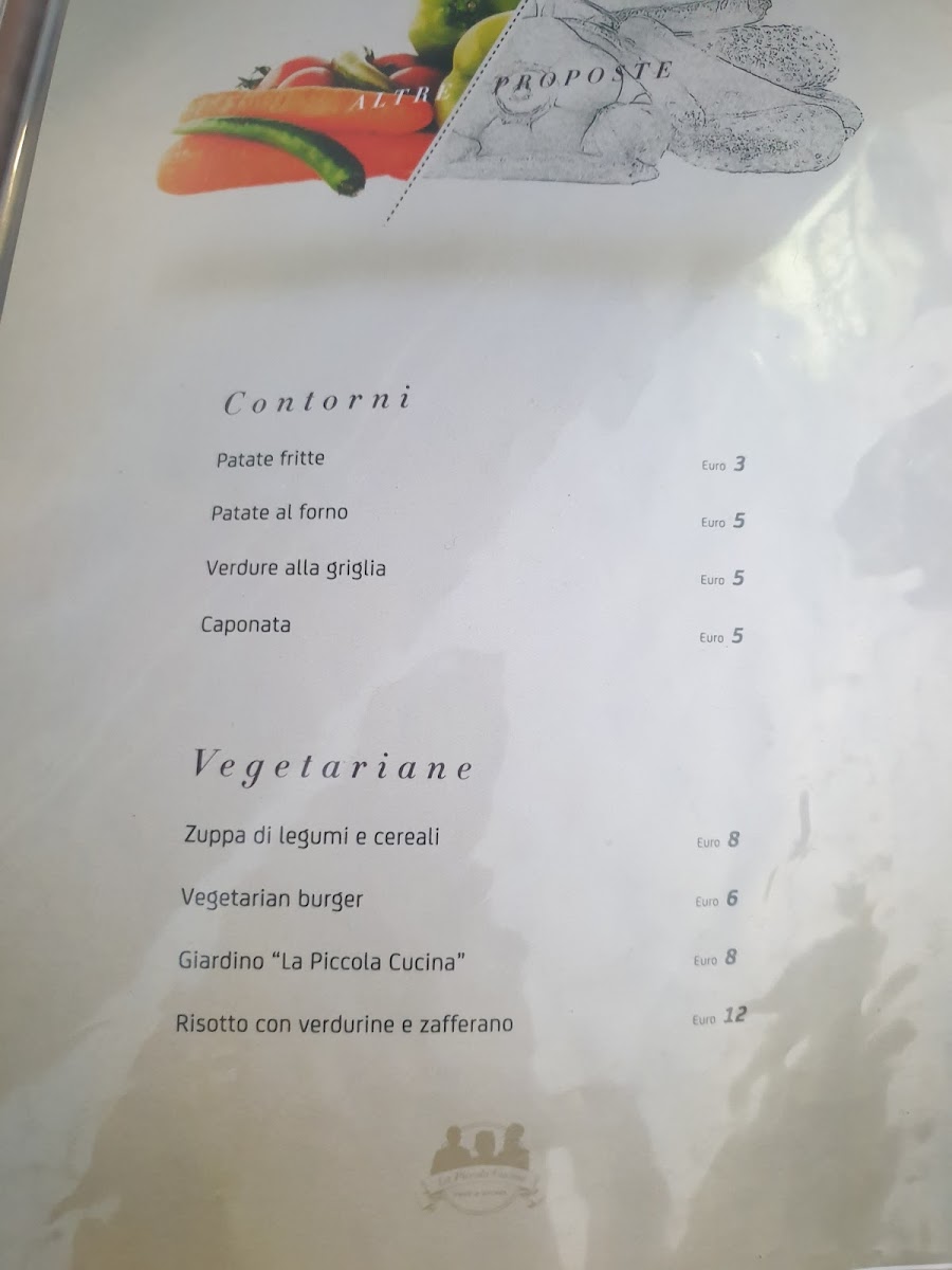 La Piccola Cucina Alghero Photo Menu 2