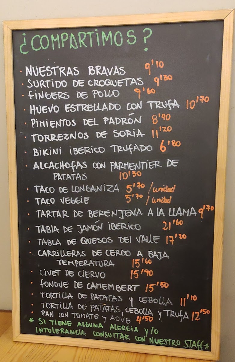 Etapa Vielha Photo Menu 1