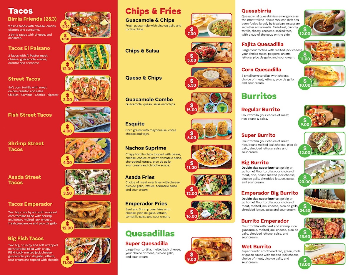 Tacos Don Fernando Photo Menu 1