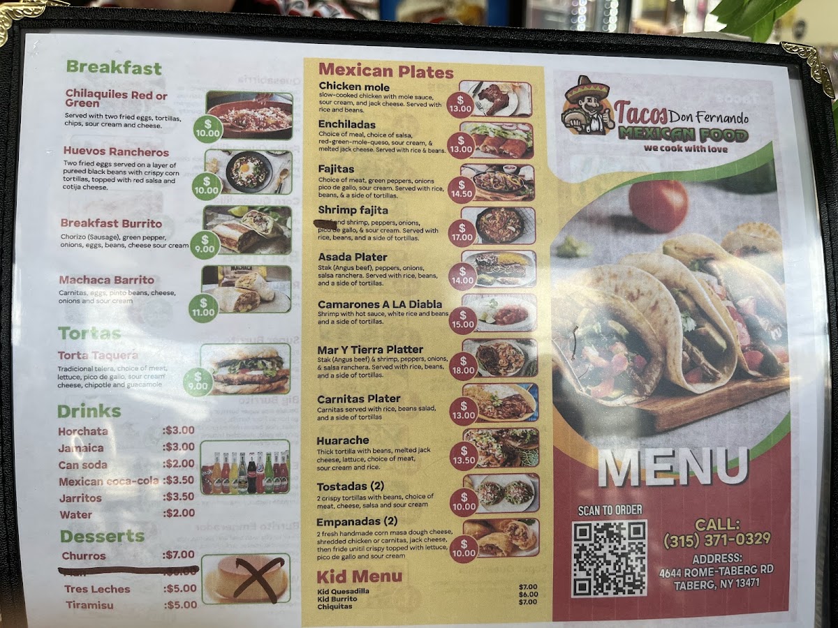 Tacos Don Fernando Photo Menu 3