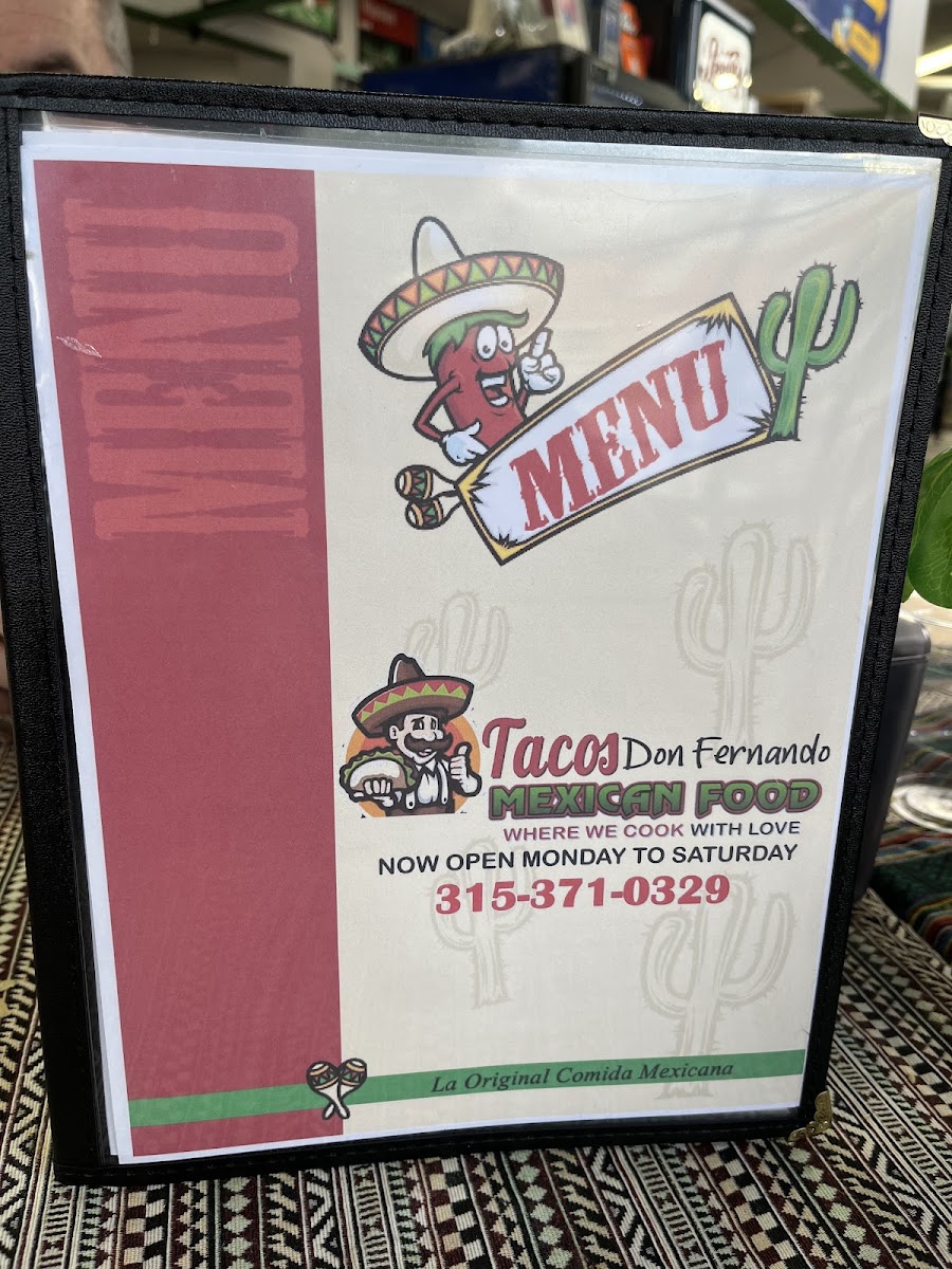 Tacos Don Fernando Photo Menu 6