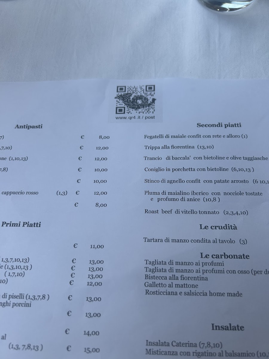 Ristorante Posta Photo Menu 10