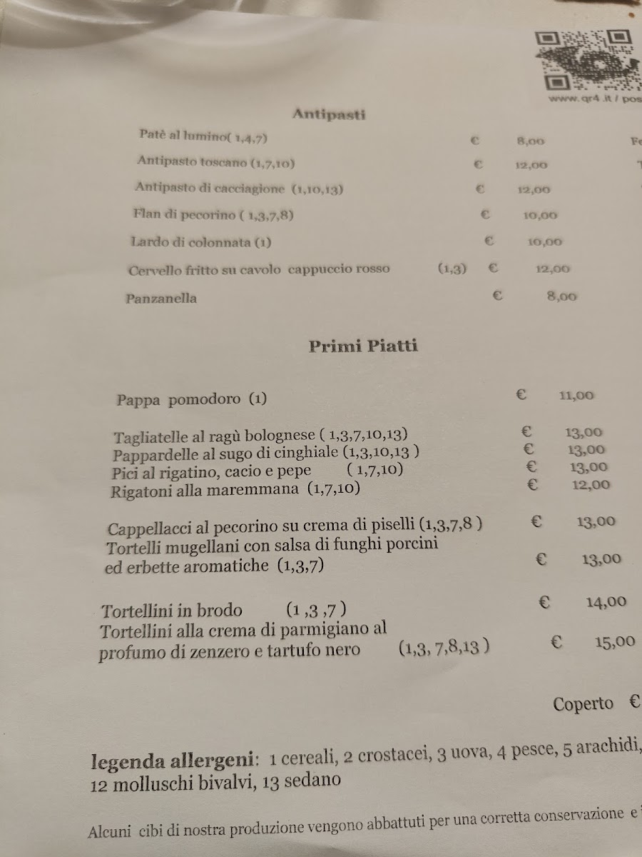 Ristorante Posta Photo Menu 4