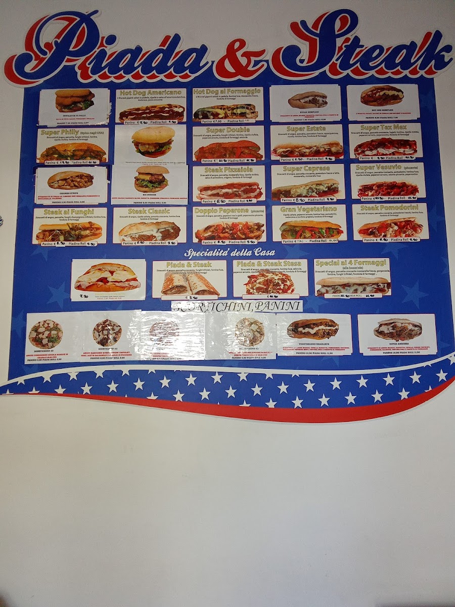Piada & Steak Photo Menu 1