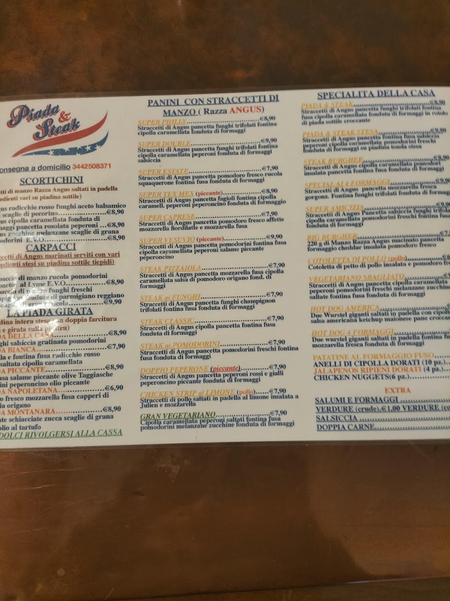Piada & Steak Photo Menu 9