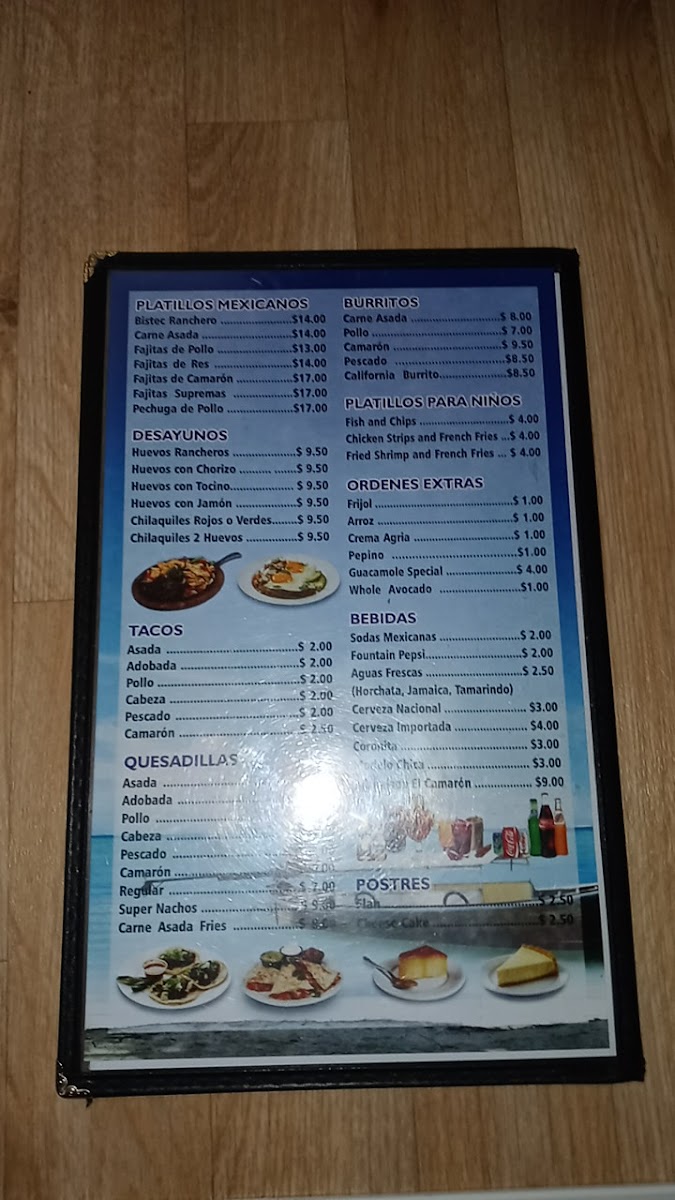 EL TIBURON RESTAURANTE Photo Menu 9