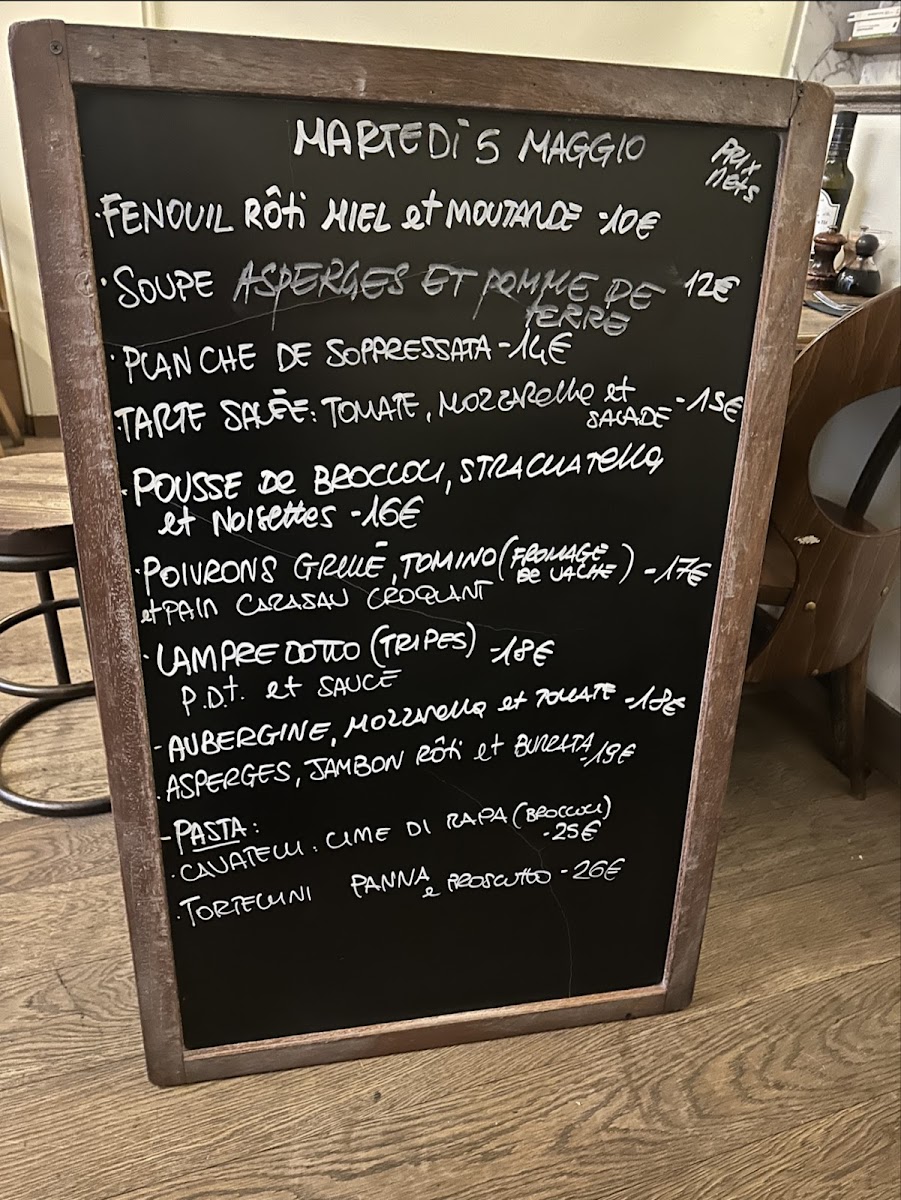 Oenosteria Photo Menu 1