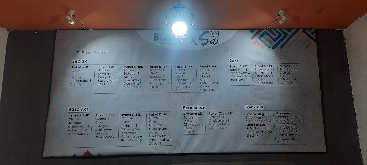 Warung Blakblakan Photo Menu 2