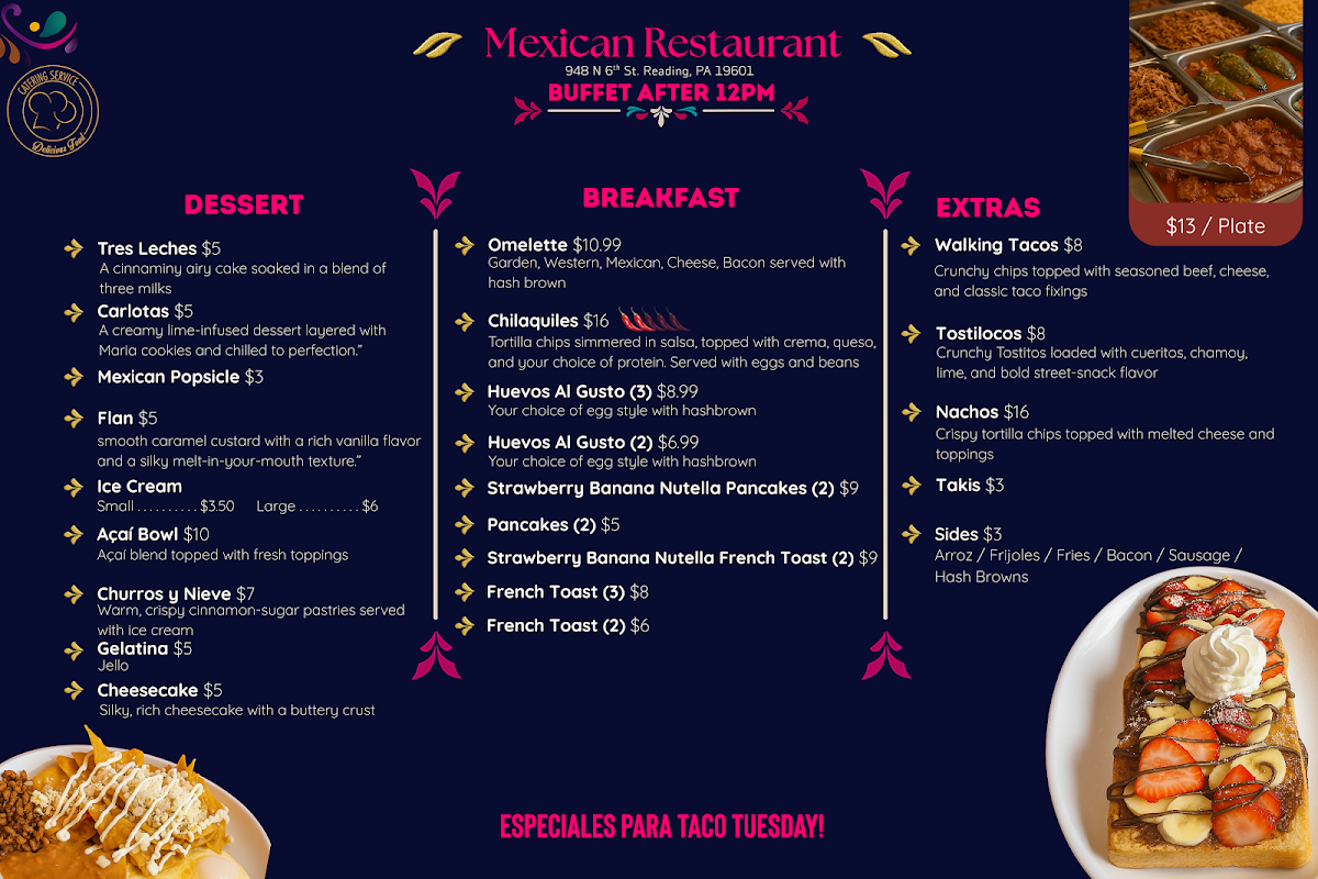 Quesabirrias La Perla Tapatía Photo Menu 1