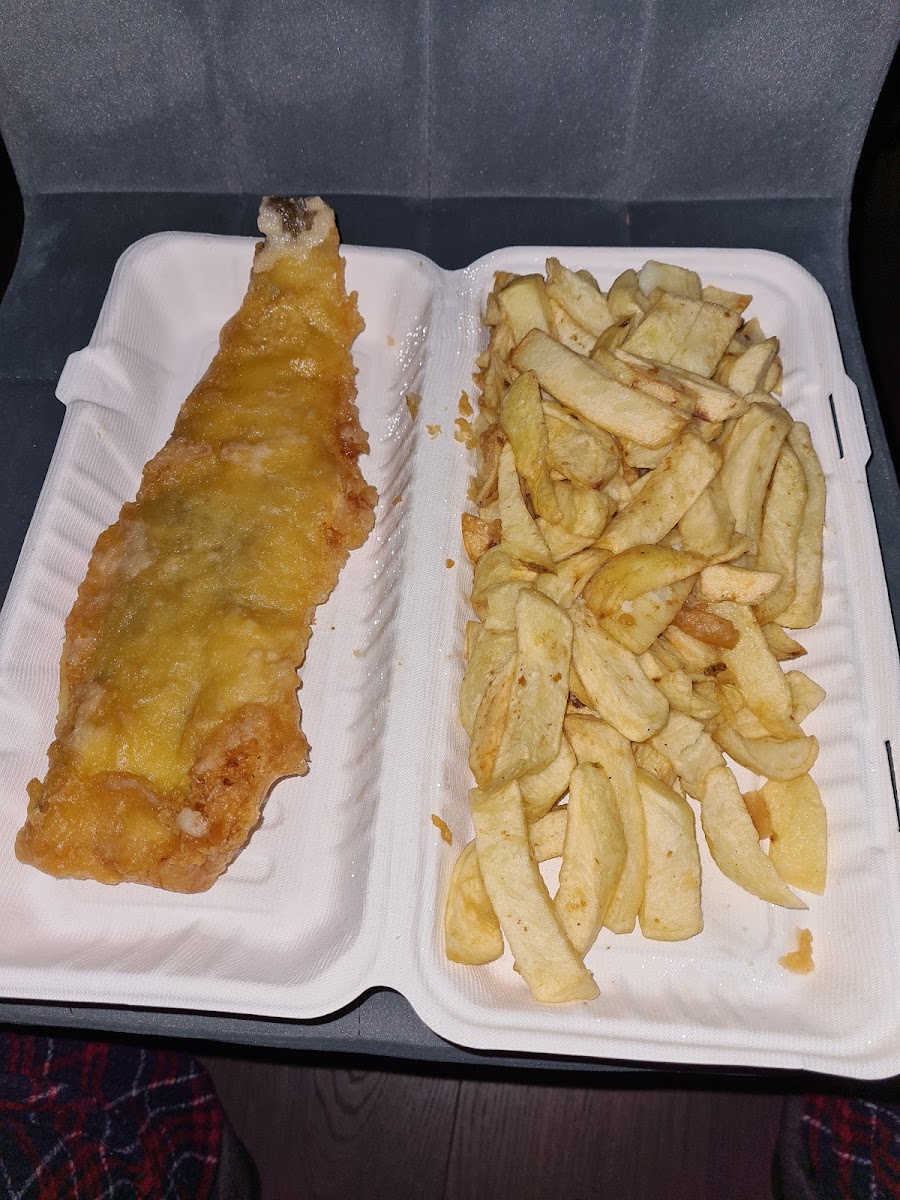 Royal fish and chips