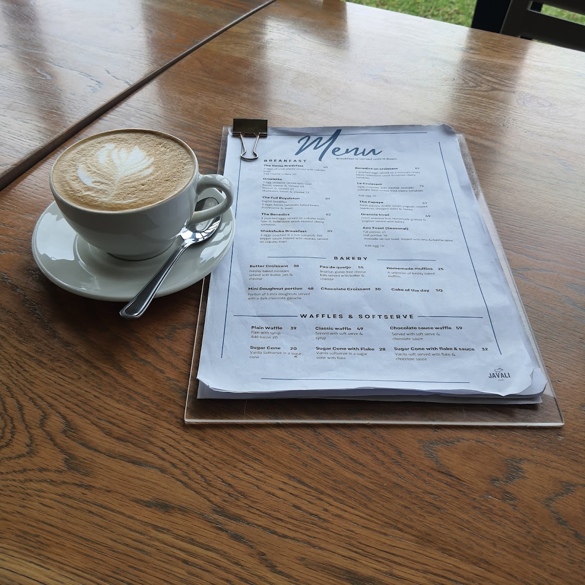 Javali Café Photo Menu 6