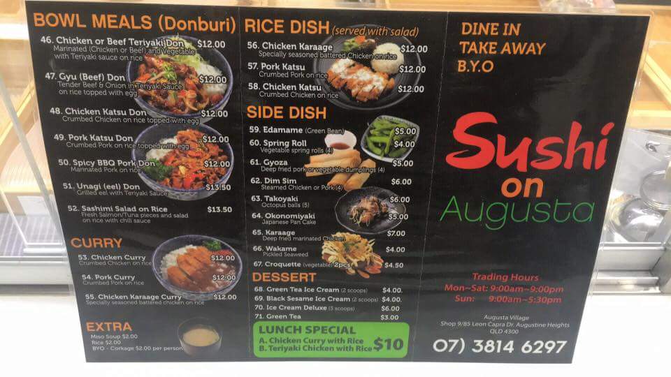 Sushi On Augusta Photo Menu 3