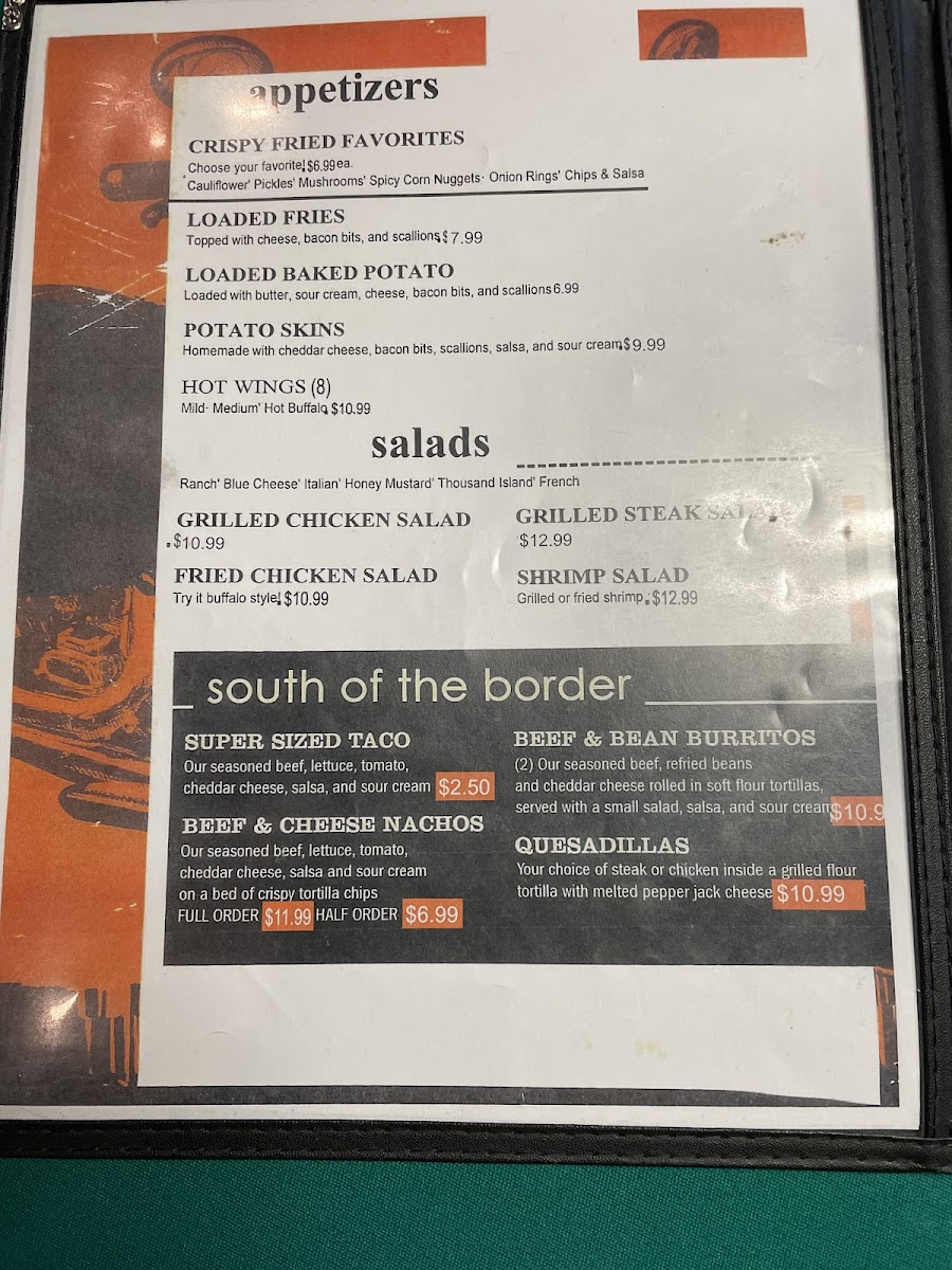 Fugly's Bar & Grill Photo Menu 3