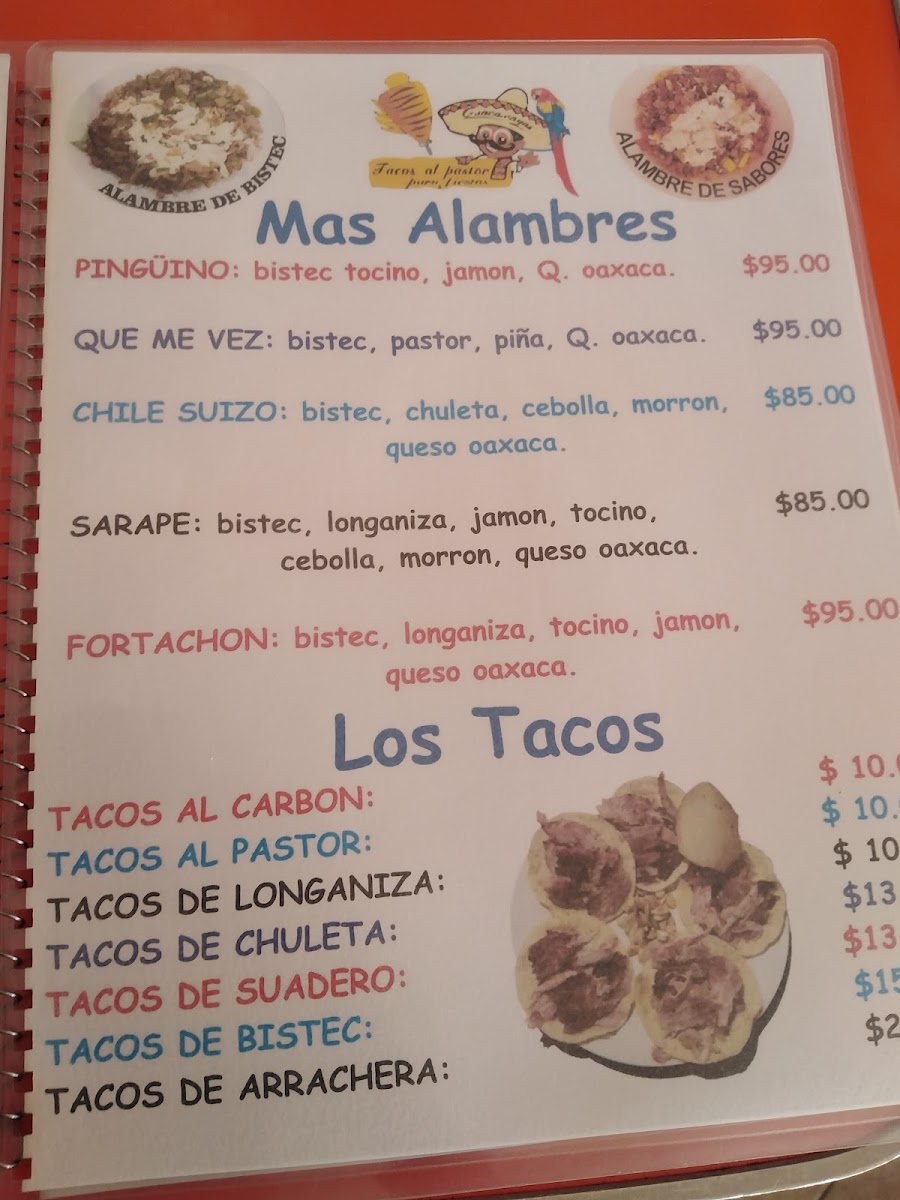 Taquería Las guacamayas Photo Menu 1
