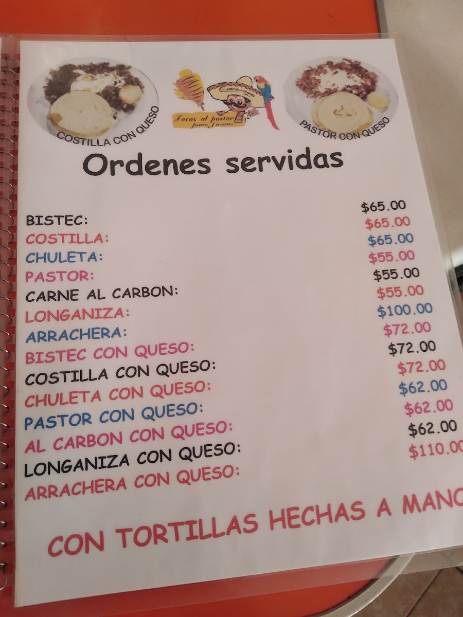 Taquería Las guacamayas Photo Menu 3