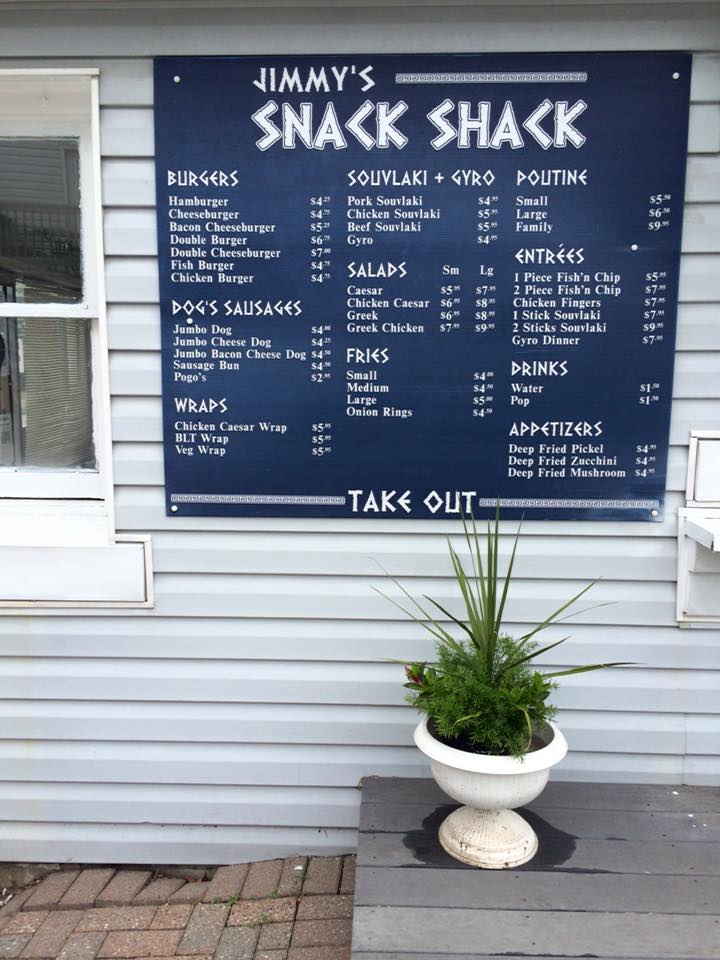 Jimmy's Snack Shack Photo Menu 4