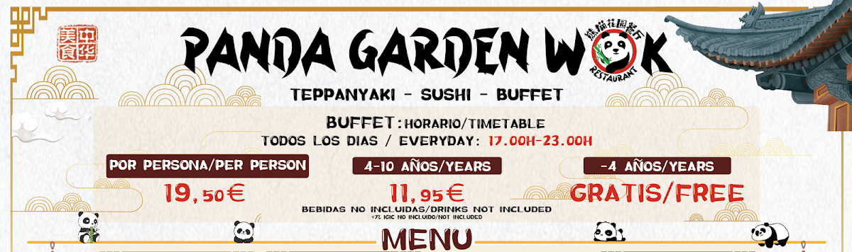 PANDA GARDEN WOK Photo Menu 2