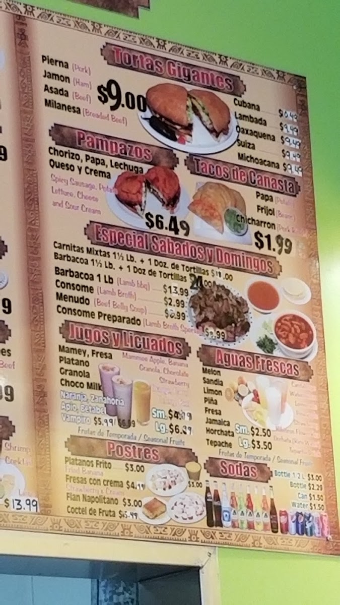 El Chilango Villa Photo Menu 3