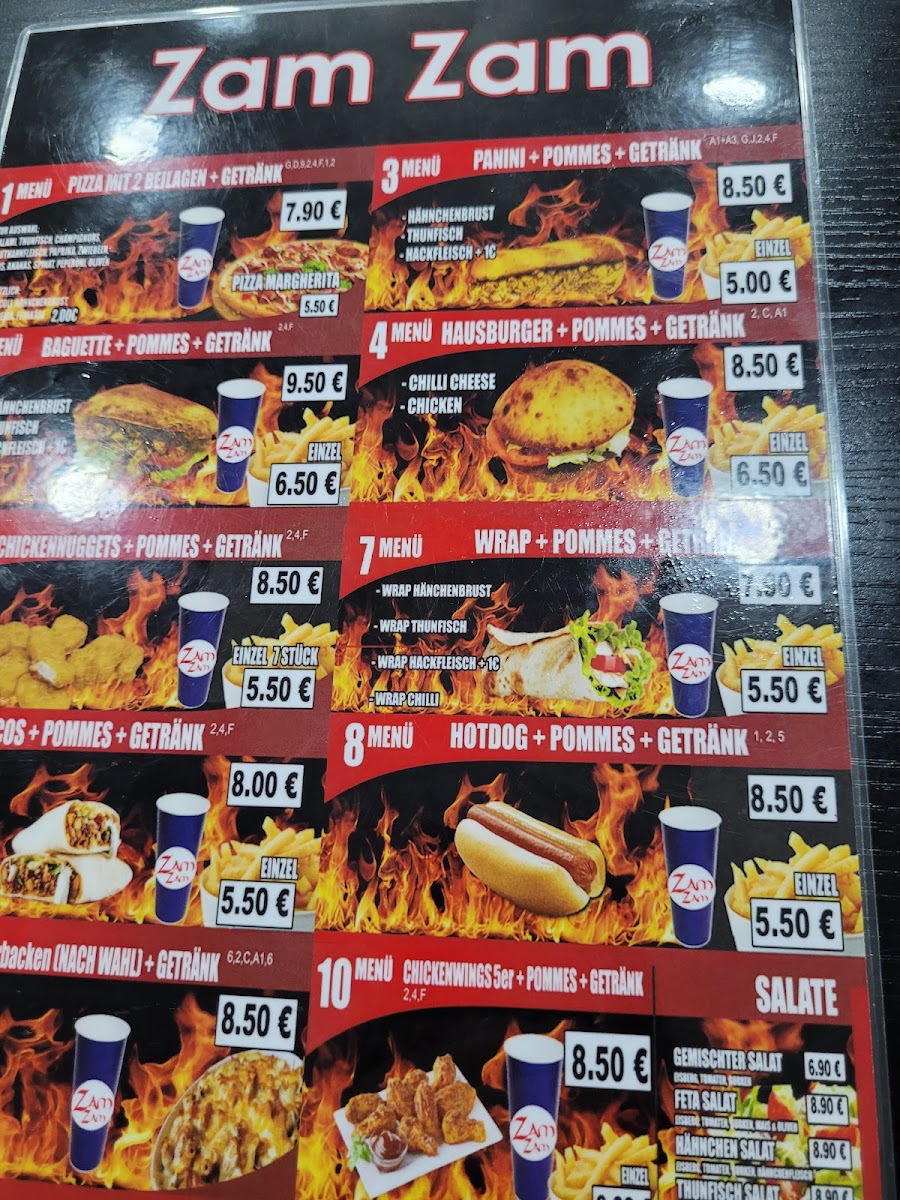 Zamzam Photo Menu 3