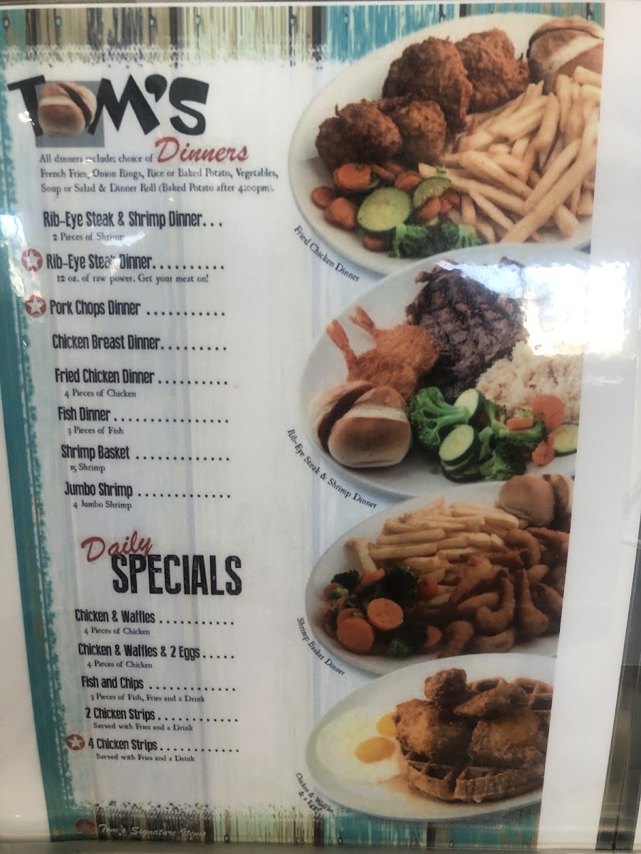 Tom's Burgers 26 Photo Menu 7