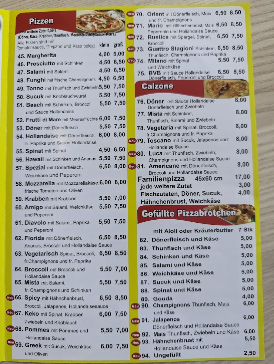 Dönerhaus Gevelsberg Photo Menu 2