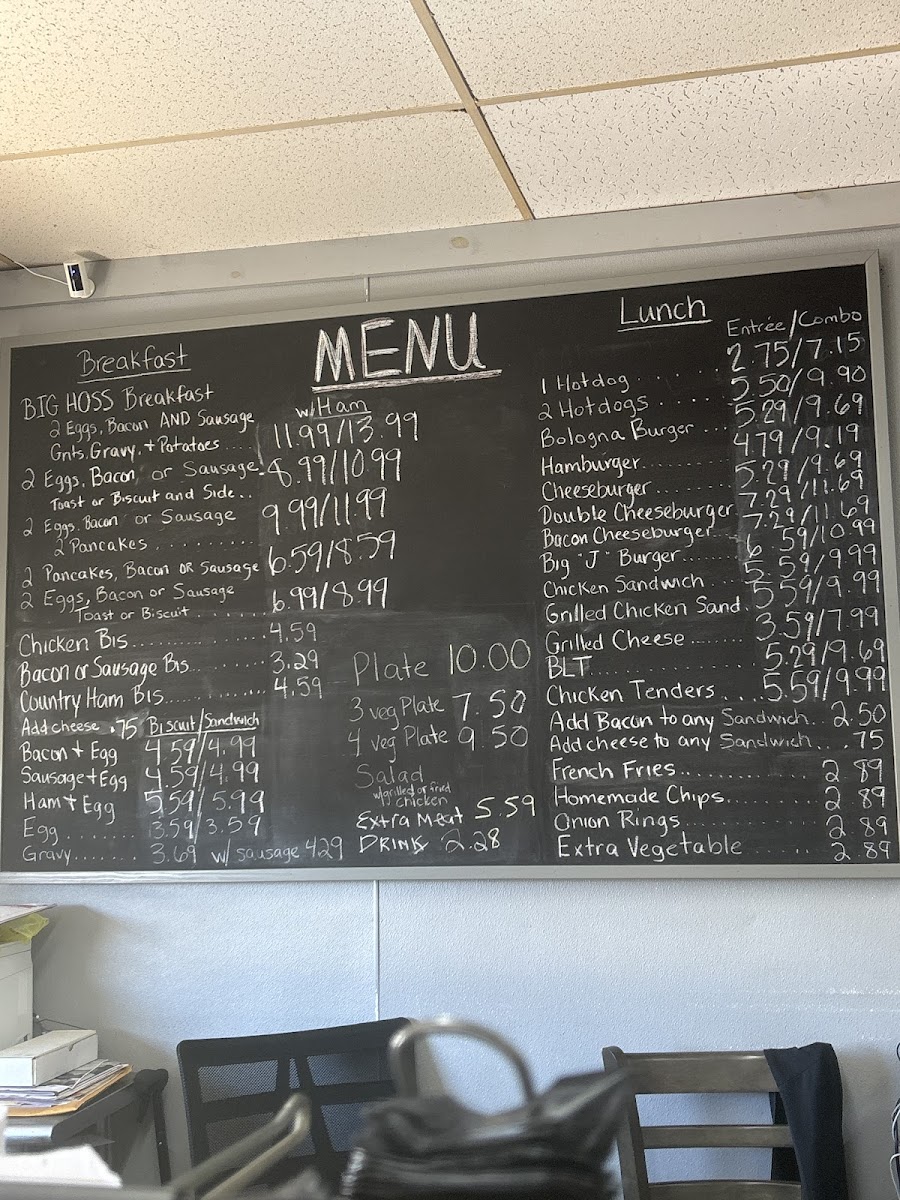Lillards Family Restaurant Photo Menu 1