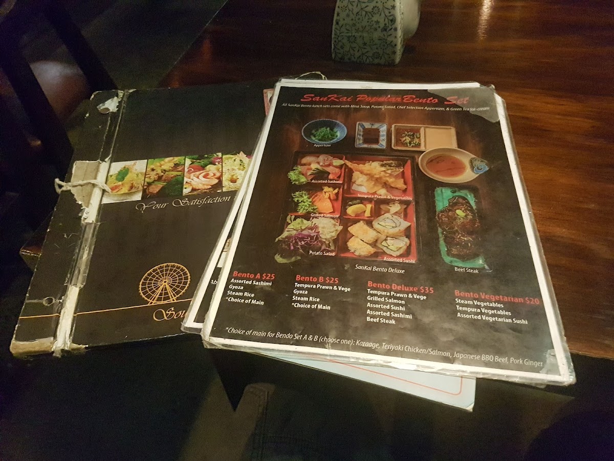 San Kai Japanese Restaurant Photo Menu 10