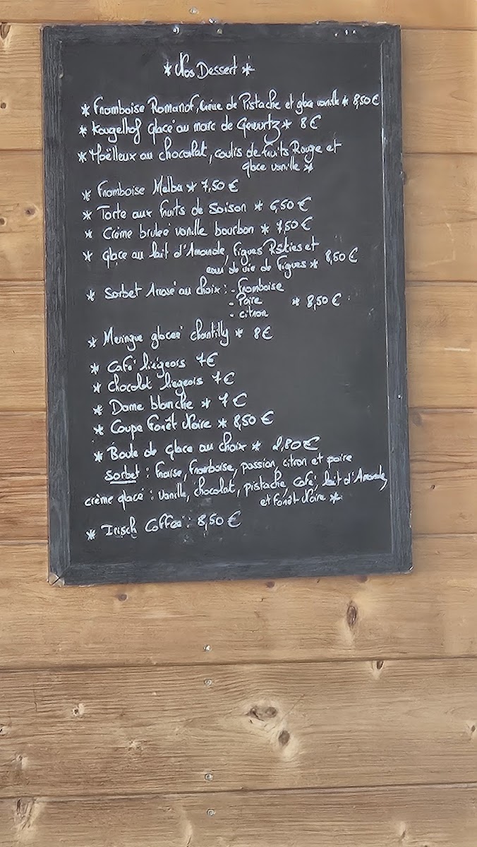 Restaurant Café de la Harth Photo Menu 1