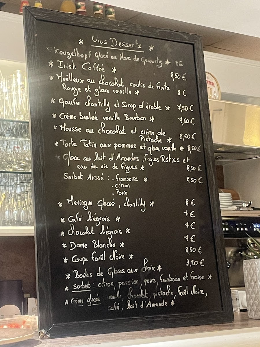 Restaurant Café de la Harth Photo Menu 2