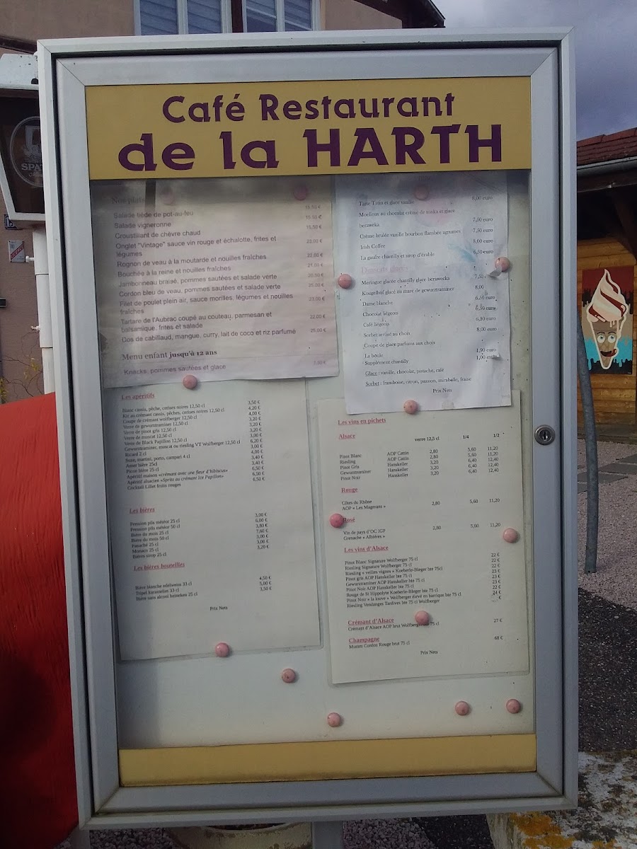 Restaurant Café de la Harth Photo Menu 6