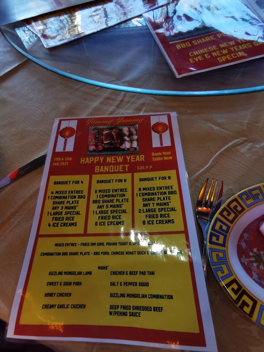 Yummy Yummy Chinese Restaurant Photo Menu 6