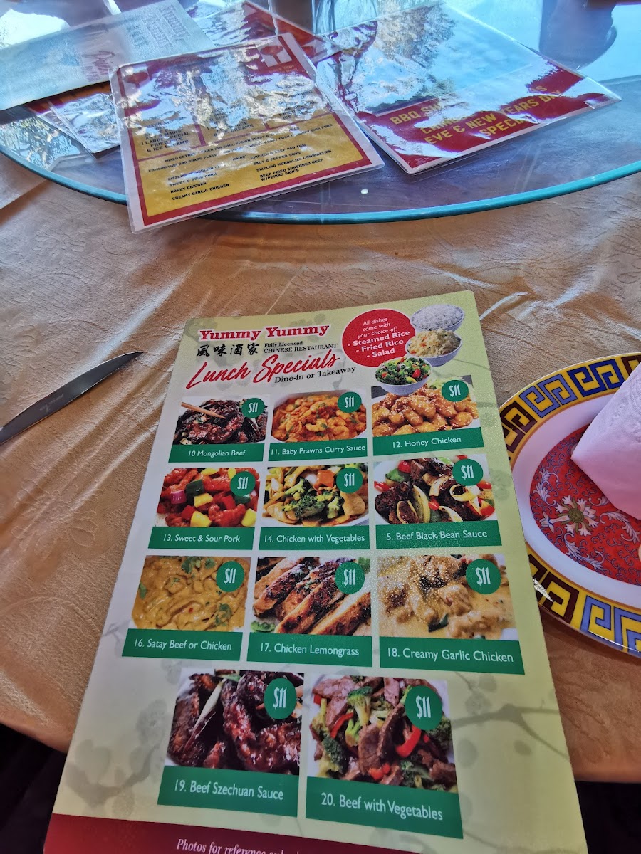 Yummy Yummy Chinese Restaurant Photo Menu 7