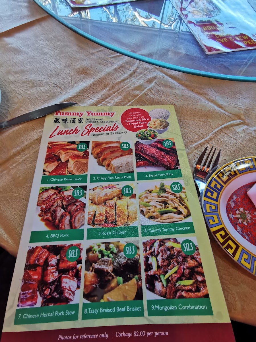 Yummy Yummy Chinese Restaurant Photo Menu 8