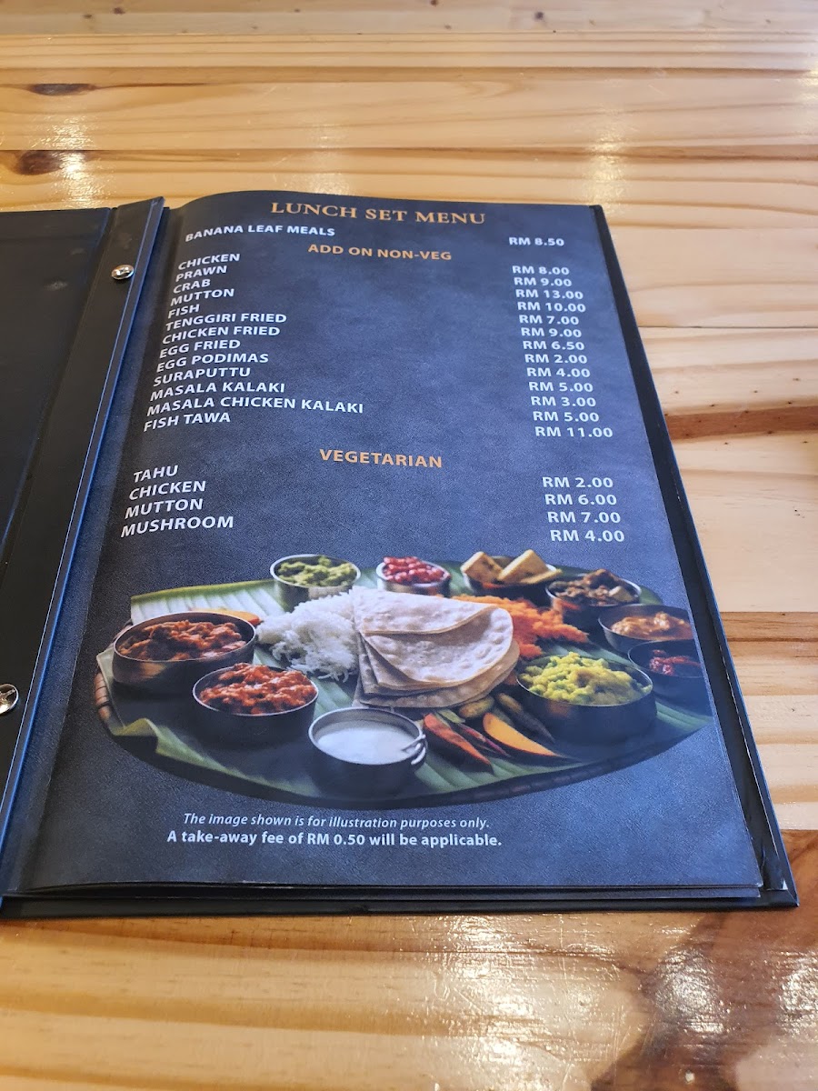 Own Paradise Cafe Tea Bench Photo Menu 5
