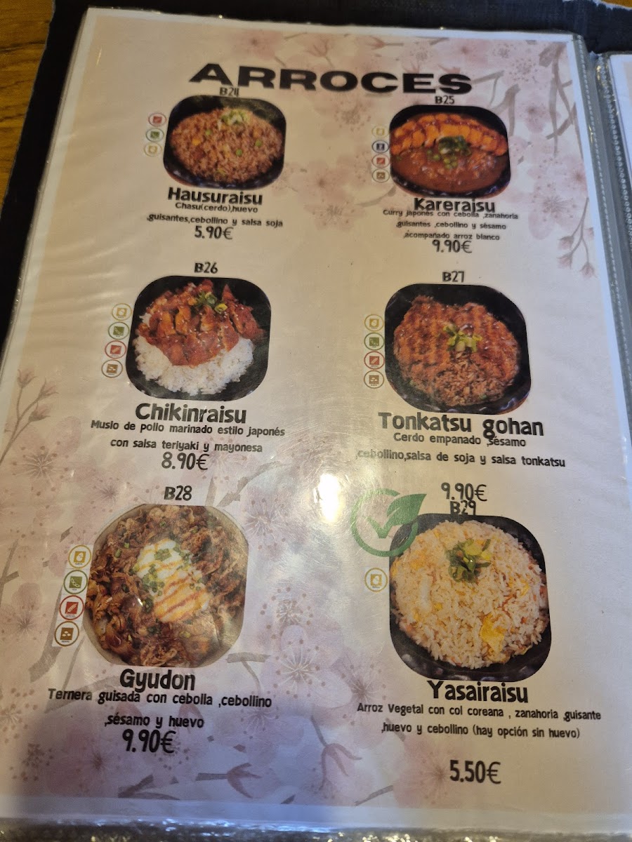 Tailang ramen & rice Photo Menu 5