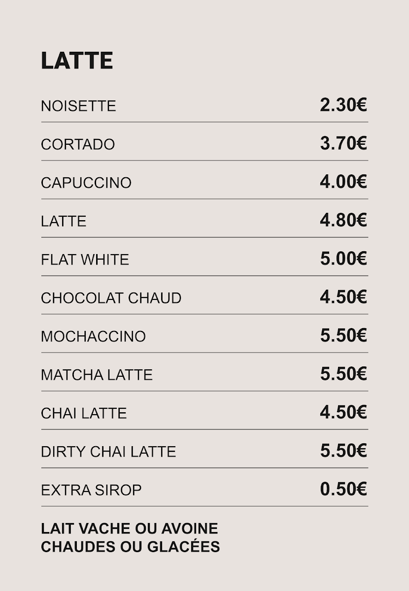ballad ™ café - Guillotière Photo Menu 1