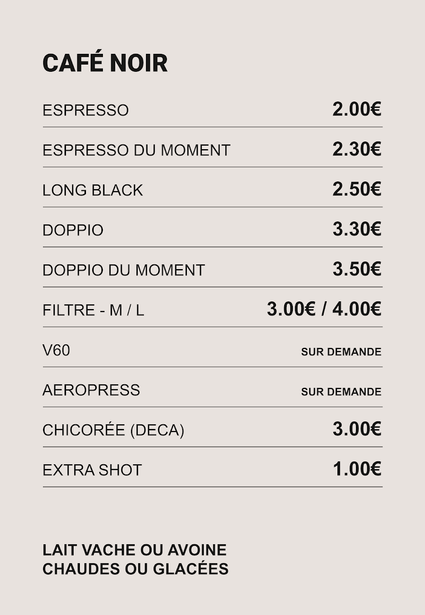 ballad ™ café - Guillotière Photo Menu 2