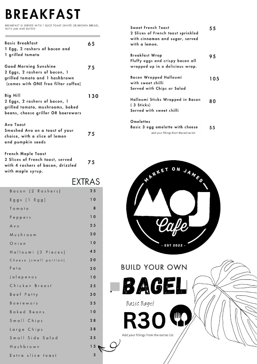 MOJ Cafe Family Restaurant Photo Menu 2