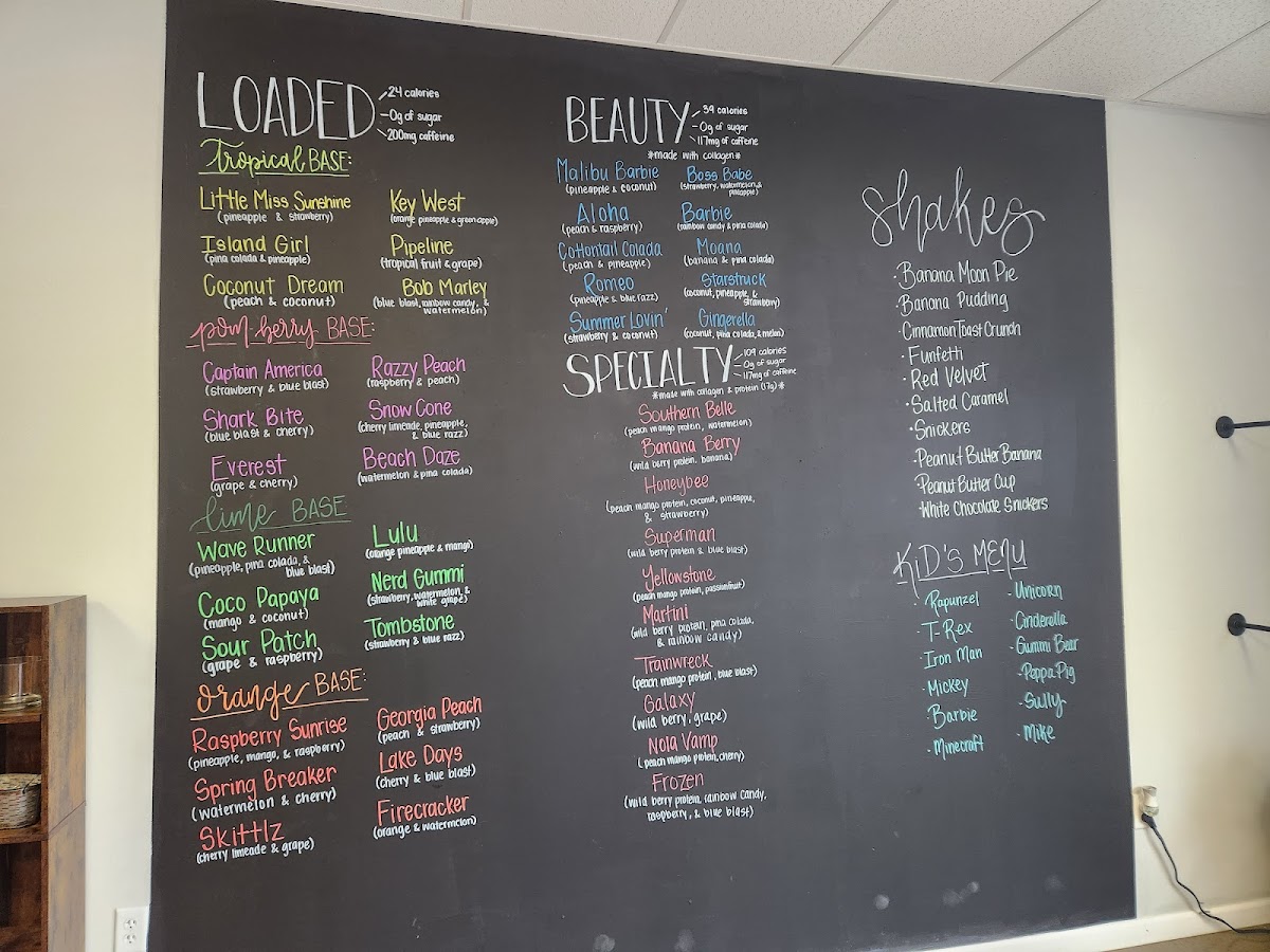 JC Nutrition Photo Menu 1