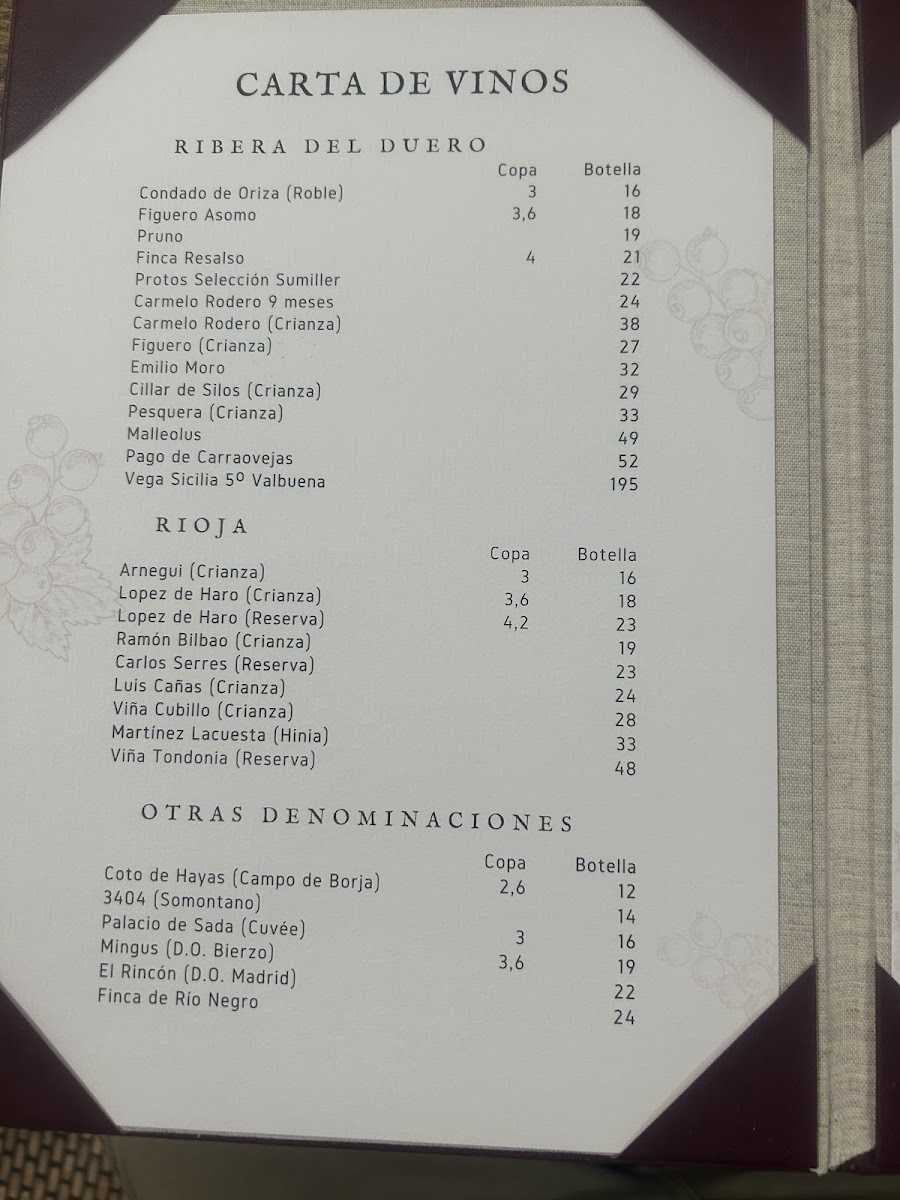 Bodega Amistad Photo Menu 4