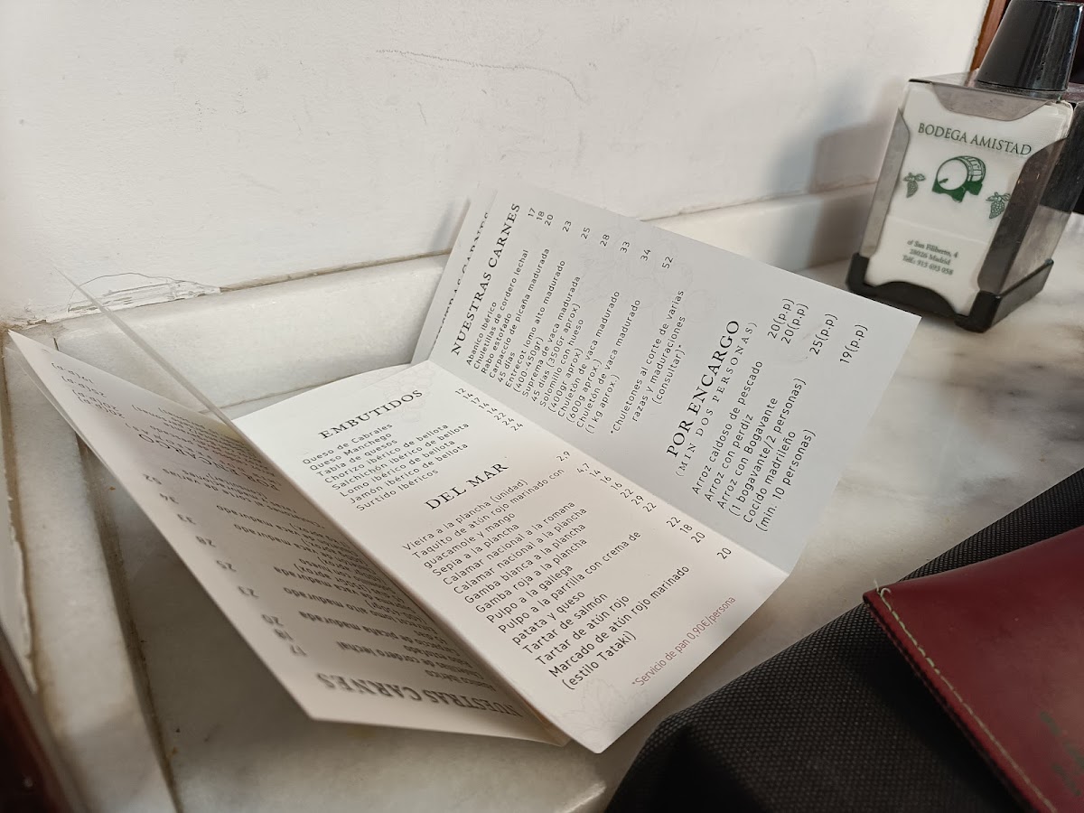 Bodega Amistad Photo Menu 6