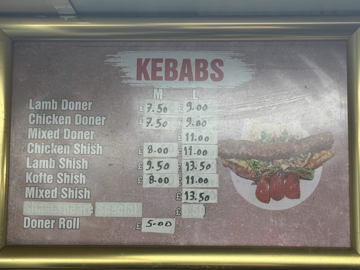 Stratford Kebab House Photo Menu 4