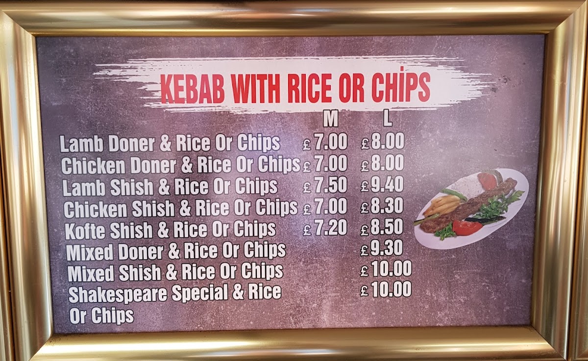 Stratford Kebab House Photo Menu 7
