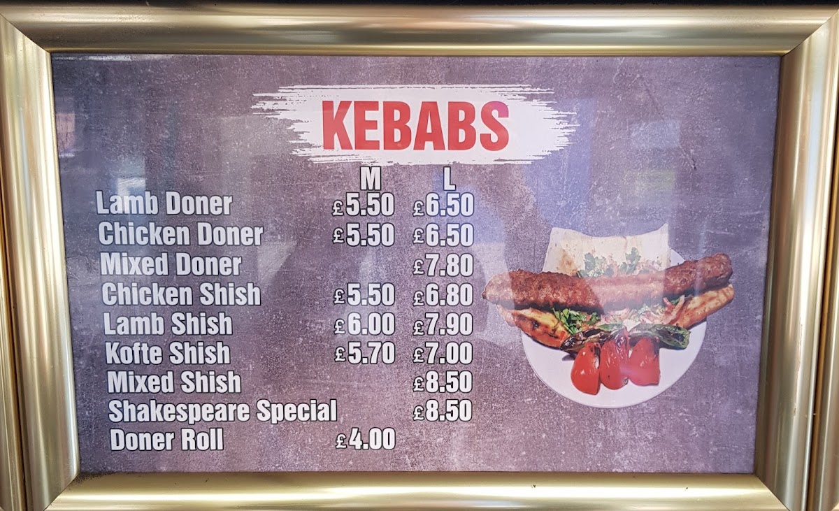 Stratford Kebab House Photo Menu 8