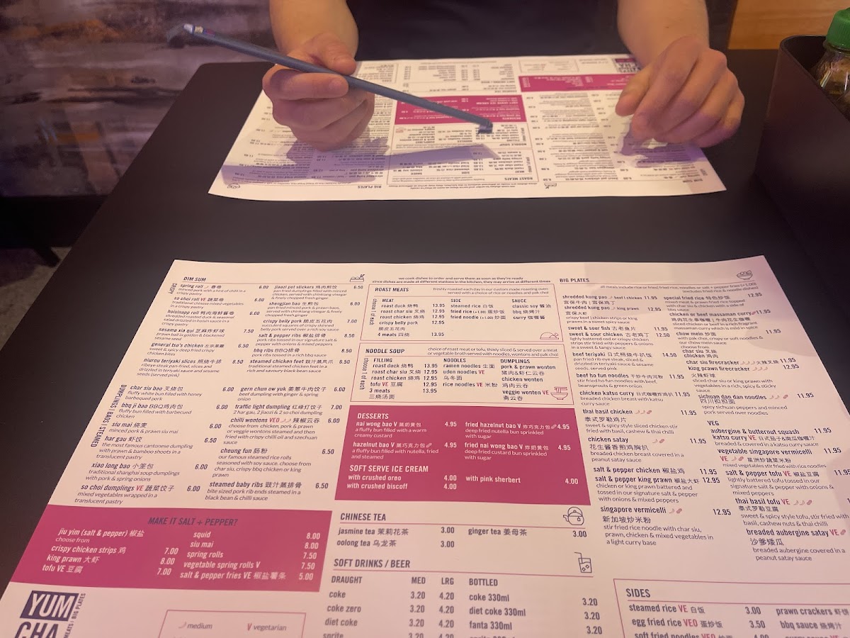 Yum Cha Photo Menu 4